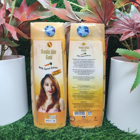 Skincare Dodo Skin Gold With Carrot Extract Set Lotion 20ml Poshmark